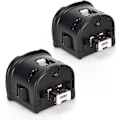 Miniatyrbild 1 av 5: 2 Motion Plus Adapter Sensor för Wii Remote Controller, Motion Plus Adapter Accelerator Ersättning för Wii Motion Plus Adapter-Yvan [db] Black