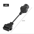 Pikkukuva 3 / 4: Mazda OBD2 Diagnostiikkakaapeli 17-nastainen - 16-nastainen Adapteri Liitin db