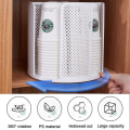 Miniatyrbilde 3 av 4: Kaffe Kopp & Lokk Organizer Engangskopp Dispenser 4 Rom Oppbevaringsstativ [DB] black
