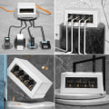 Miniatyrbilde 2 av 5: Rj45 til Rj11 Splitter Netword til Telefonadapter for Jevn Drift [DB]