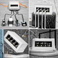 Miniatyrbillede 2 af 5: Rj45 til Rj11 Splitter Netword til Telefon Adapter til Problemfri Drift [DB]