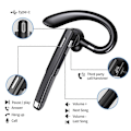Miniatyrbillede 3 af 5: YYK520 Høretelefon Håndfri Business Headset Mini Ørepropper med Mikrofon til Kørsel [db] B YYK520-flagship version