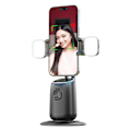 Miniatyrbilde 1 av 5: Smart 360° Auto Ansiktsporing Stativ Skrivebord Oppfølging Sporing Gimbal for Vlogg Video Opptak DB Double Fill Light