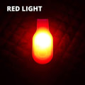 Miniatyrbilde 2 av 5: Led Wearable Lights For Nurses With Hands-free Magnetic Clip, For Hiking Dog Walking Running Doctors [DB] Red