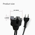 Pikkukuva 5 / 5: HUSQVARNA VIKING Huskylock 340D, 341D 3400 -OMPELUKONEEN JALKASÄÄDIN POLJIN + Johto [DB] A 220V wo-round plug