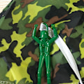 Miniatyrbillede 5 af 5: Håndkastet Mini Soldat Camouflag Faldskærm Til Børn Udendørs Legetøjsspil Lærende Db Red