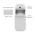 Miniatyrbilde 3 av 4: Bluetooth Silent Trådløs Datamus Arc Touch Overflate Mus Ultra Tynn Laser Gaming Folding Mus (FW) Tranquil blue