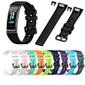 Miniatyrbild 2 av 5: Slitstarkt Anti-Fingeravtrycks Smartwatchband för HUAWEI Band 3/3 Pro/4 Pro [DB] Orange