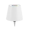 Langaton pullolamppu RGB-tilat ja 3-värinen portaaton himmennys pullon lampunvarjostin ladattava pullovalo [DB] White