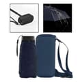 Kompakt Reseparaply Vindtätt Vattentätt Lättvikts Hopfällbart UV-skydd Unisex [DB] Navy