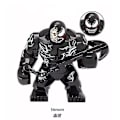 Miniatyrbillede 5 af 5: 6 stk. Venom Big Minifigures Byggesæt Legetøj Sæt Actionfigurer Høj Kvalitet Db