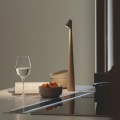 Miniatyrbild 2 av 5: Elegant Slim Conical Stem Table  Portable Dimmable Led Sculpting Light Dec Dd. DB Black