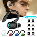 Pikkukuva 1 / 3: Langattomat nappikuulokkeet juoksukuulokkeet, Bluetooth 5.1 -kuulokkeet Langattomat nappikuulokkeet Stereokuulokkeet Korvakoukut Uusi