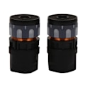 Miniatyrbilde 1 av 5: N-813 2 stk Mikrofonkapsel Dynamiske Mikrofoner Kjernekapsel Universal Mic Erstatning Reparasjon db Black