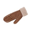 Miniatyrbilde 5 av 5: Ekte Saueullvotter for Kvinner med Omvendbar Mansjett {Db} Chestnut