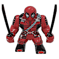 Miniatyrbillede 1 af 5: Batman Crocodile Killer 10,5 cm Figur Blokke Konstruktion Byggeklods Legetøj Gave-xh Db Dealpool2247