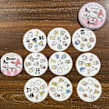 Miniatyrbilde 2 av 5: Tegneserie Spot It Matchende Kortspill Logisk Resonnering Trening Brettspill Gave Til Barne-Dagen {db} Mickey Mouse yellow