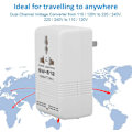 Miniatyrbilde 4 av 5: Reiseadapter for spenningsopp- og nedkonvertering, spenningsomformertransformatorregulator 100w 110v/120v til 220v/240v Reiseadapter db