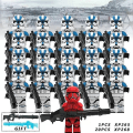 Miniatyrbillede 1 af 2: 21 stk. Star Wars Clone Troopers Børnegave Legetøj db Star Troopers-18