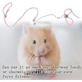 Miniatyrbillede 5 af 5: Pet Hamster Sele - Lille Dyr Sele Reb Justerbar Lille Dyr Snore Til Hamster - XC [db]