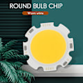 Miniatyrbillede 2 af 5: 5w Chip Lys Rund Cob Super Lysstærk Led Lys Led Pære Pærer Varm Hvid Dc15-17v