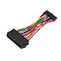 Miniatyrbilde 4 av 5: 3 x ATX Standard 24-pins Hunn til Mini 24-pins Intern Strømtilkoblingsadapterkabel {DB}