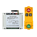 Pikkukuva 1 / 5: 315/433mhz Langaton Kaukosäädin Ac220-380v 2-ch Rele Vastaanotin Lähetin [DB] single remote-315MHz