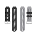 Miniatyrbilde 2 av 5: Silikon armbånd for Garmin Approach S2 / S4 [DB] Black Grey