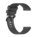 Miniatyrbild 1 av 5: 20mm klockarmband vattentät enkel installation andningsbar utbytbar sport armband kompatibel Garmin kompatibelerunner158/55 Dark Gray