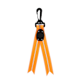 Miniatyrbillede 2 af 5: LED Blinkende Lys Med Farverigt Lys, USB Genopladelige Reflektorer Skoletaske Sikkerhedslygter [DB] Orange