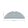 Miniatyrbillede 2 af 5: Til S8 S8 Plus S8+ S8 Pro Ultra G20 Mop Pad Støvsuger Robot Mop Klud Dele Mop Klud Tilbehør {Db}