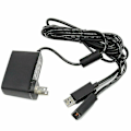 Pikkukuva 3 / 5: USB-virtalähde Xbox 360:lle ja Xbox 360 Kinect-anturikaapelille {Db} EU plug