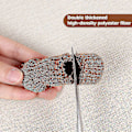 Miniatyrbilde 5 av 5: 24 stk Stolputebeskyttere Høy Elastisk Møbelsokker Pads Sklisikre Stolputebein {db} Brown