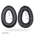 Miniatyrbilde 5 av 5: Øreputer for Sennheiser Pxc 550 Hodetelefoner Øreputer for Sennheiser Pxc550 Hodetelefoner Øreputer Øremuff Deksel [DB]