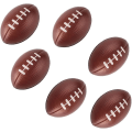 Miniatyrbild 1 av 4: Fotboll Stressboll Pu Skum Rugbyboll Återhämtar sig långsamt Fotboll Super Bowl Festdekorationer 6 st db