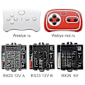 Miniatyrbilde 4 av 4: 6V/12V RX23 RX18 For Wellye Barne Elektrisk Bil 2.4G Bluetooth Fjernkontroll Mottaker med Myk Start Funksjon Leke Kjøretøy [db] weelye rc