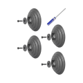 Miniatyrbilde 1 av 5: Db Ball Wheel Erstatning For V6 V7 V10 V11 Dc Serie Støvsuger Direct Drive Cleaner Head Parts As Shown