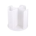 Miniatyrbilde 3 av 4: Kaffe Kopp & Lokk Organizer Engangskopp Dispenser 4 Rom Oppbevaringsstativ [DB] White