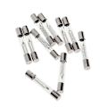 Miniatyrbillede 3 af 5: 10 stk. 5kv 0.8a 800ma mikrobølgeovn sikring universal patronsikring hurtig sikring [DB] Silver
