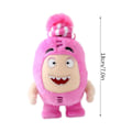 Miniatyrbild 2 av 4: Oddbods Plysch Barnprogram Monster Karaktär Mjukt Fyllt Leksak [DB] Red