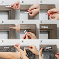 Miniatyrbilde 3 av 4: Db Magnetstripe, 24 stk magneter selvklebende magnetstripe sett for DIY fluenett, gardiner, dørgardiner