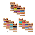 Miniatyrbild 3 av 5: 16 Färgade Hamparep 1mm Hampavaxat Hamparep DIY Flätad Armband [DB] B