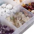 Miniatyrbillede 2 af 5: 15 slags bulk stenperler tumlede ædelstensperler til smykkefremstilling{DB} Multicolor