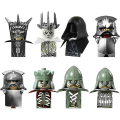 Miniatyrbillede 1 af 5: Nye middelalderlige dværgorktroldhobbitfigurer tilbehør modelbyggeklodser lotr mursten legetøj til børnegaver Db Set 08