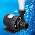 Miniatyrbillede 2 af 4: 24V DC Vandpumpe 800L/H 5M Solcelle Børsteløs Motor Varm Cirkulationspumpe Til Springvand Pool Solcelle Cirkulationssystem Tilbehør [DB] 12V DC Australia