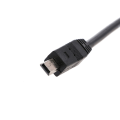 Pikkukuva 2 / 5: Usb 2.0 -tyyppi A -uros -uros Mini Usb Y -jakokaapeli virtalähteelle ja datalle mobiilikovalevylle [DB]