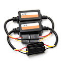 Miniatyrbillede 2 af 5: 2 Pak H7 Bilbelastningsmodstand Fejl Eliminator Led Dekoder Canbus Trådløs Lysadapter (Model: 9005 90)