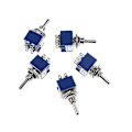 Pikkukuva 2 / 5: 5kpl 6-nastainen vaihtokytkin 6A 125VAC 6-nastainen DPDT on-on mini vaihtokytkin uusi shytmv [DB] One Size