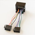 Miniatyrbilde 4 av 5: Bilradioadapterbryterkabel for Opel H Corsa C Combo Meriva Zafira for Agila Movano {Db} Black