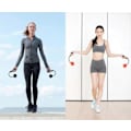 Miniatyrbillede 4 af 4: Sjippetov Vægtet Trådløs Fitness Reb Spring Reb Uden Reb Indendørs Vægt Træning Sjippetov Trådløst sjippetov [DB]